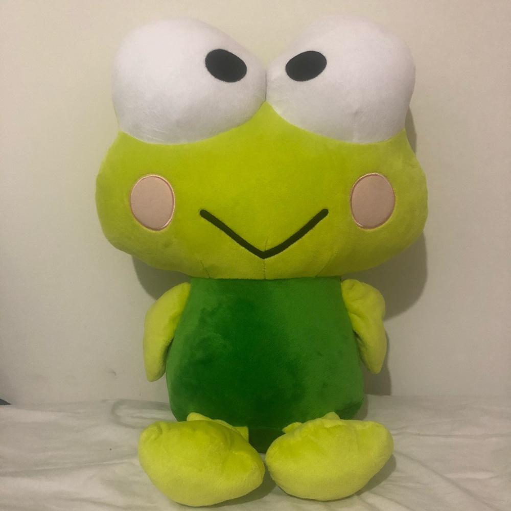 Plush Keroppi Rug
